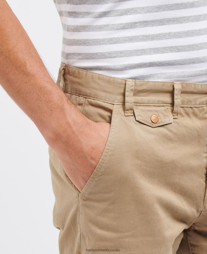 Barbour 8B6RFZ1141 ropa fuerza azul hombres shorts de sarga neuston