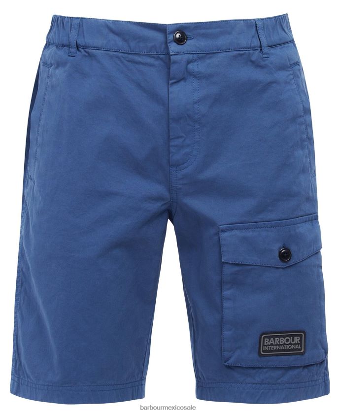 Barbour 8B6RFZ1147 ropa Denim oscuro hombres pantalones cortos de nube