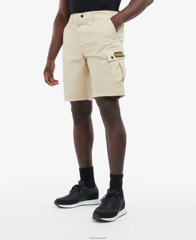 Barbour 8B6RFZ1154 ropa tinta hombres pantalones cortos de león