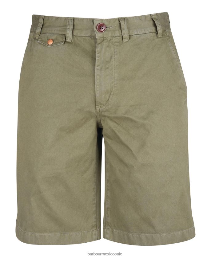Barbour 8B6RFZ1173 ropa fuerza azul hombres shorts de sarga neuston