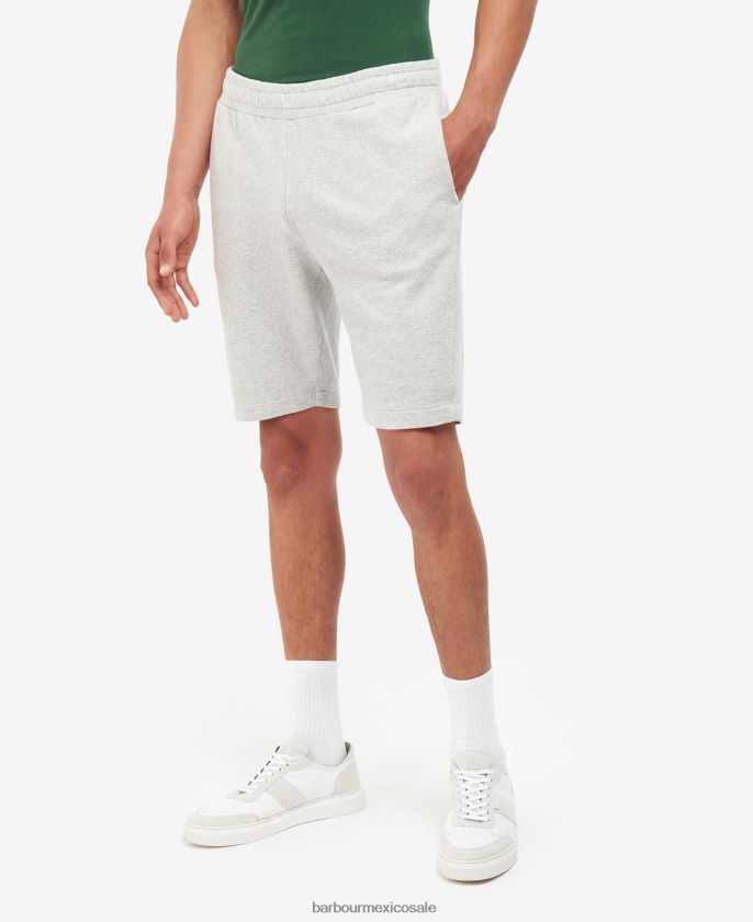 Barbour 8B6RFZ1182 ropa gris marga hombres shorts deportivos newnham