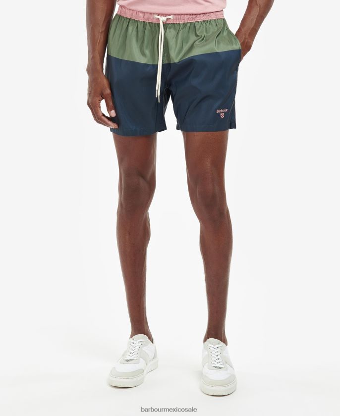 Barbour 8B6RFZ1186 ropa cielo hombres shorts de playa John de dos tonos