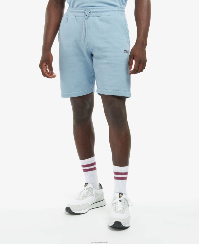 Barbour 8B6RFZ1189 ropa azul pálido hombres conceder pantalones cortos