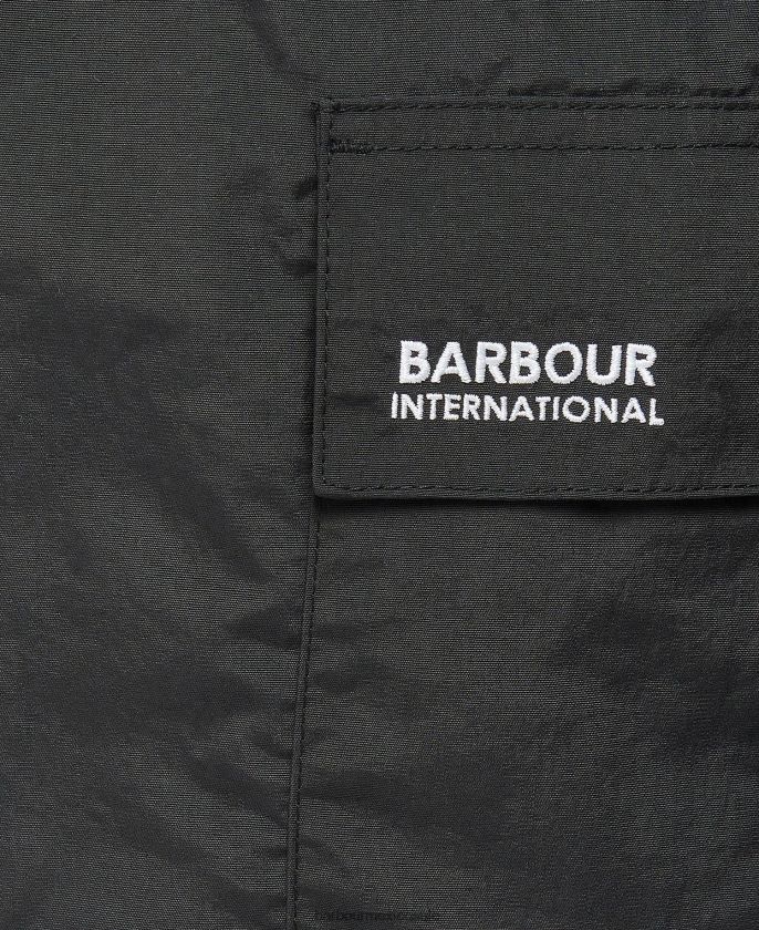 Barbour 8B6RFZ1217 ropa horizonte azul hombres shorts de baño con bolsillo