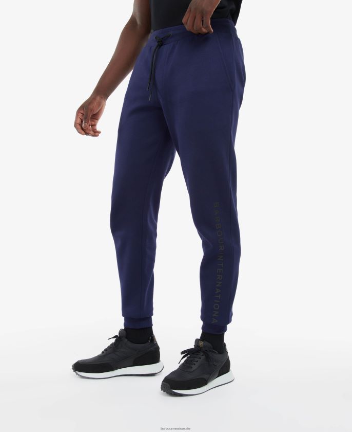 Barbour 8B6RFZ1218 ropa marga gris claro hombres joggers kirk