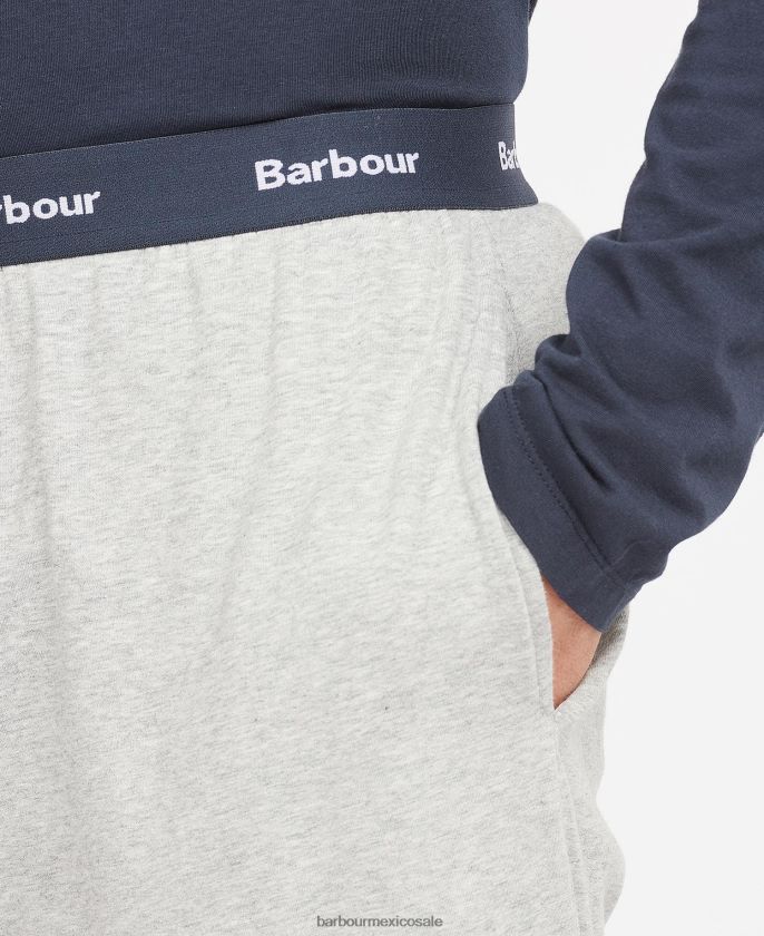 Barbour 8B6RFZ1237 ropa Armada hombres abad corto