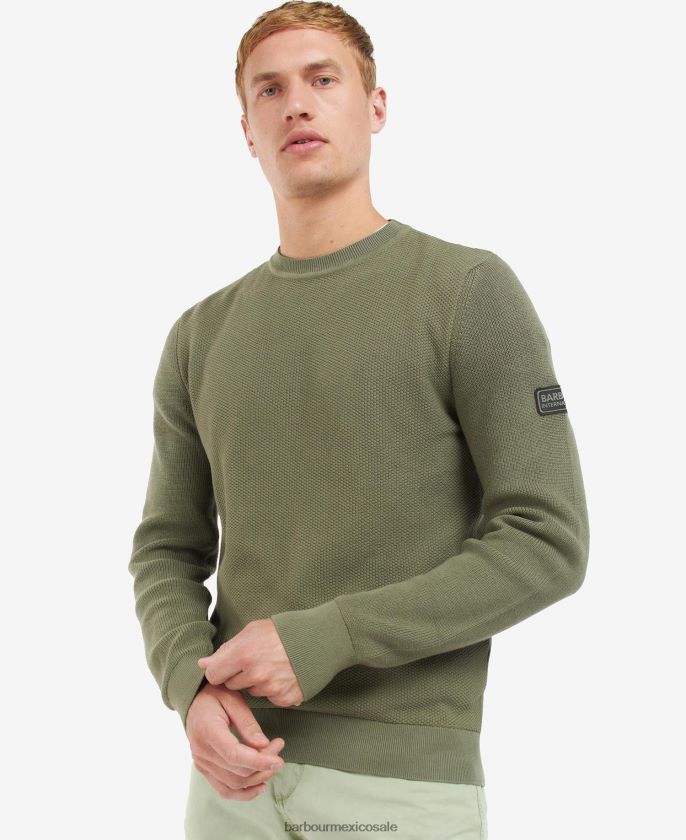 Barbour 8B6RFZ1119 ropa negro clásico hombres jersey de punto drive