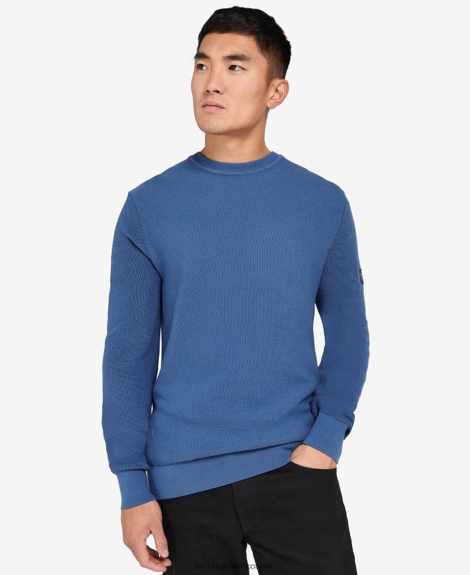 Barbour 8B6RFZ1120 ropa negro clásico hombres jersey de punto drive