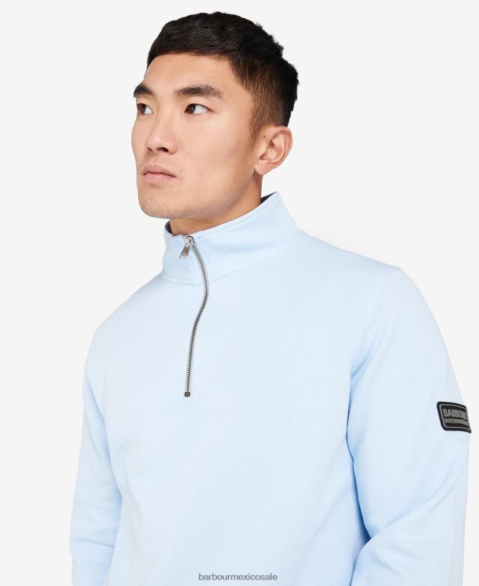 Barbour 8B6RFZ1000 ropa negro clásico hombres media cremallera de resorte