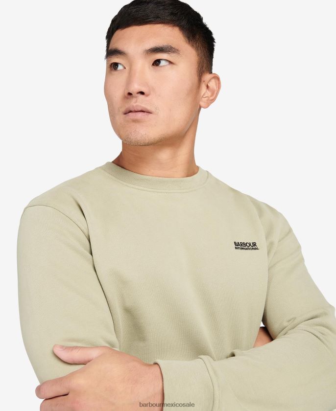 Barbour 8B6RFZ1002 ropa arena de caballería hombres suéter con cuello redondo