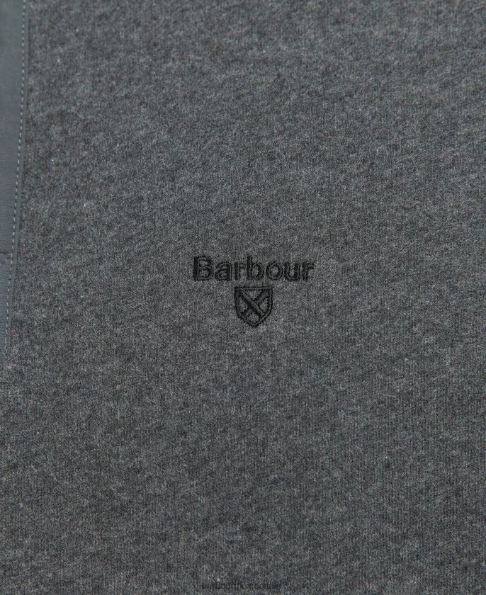 Barbour 8B6RFZ1004 ropa neblina hombres sudadera con botones a presión