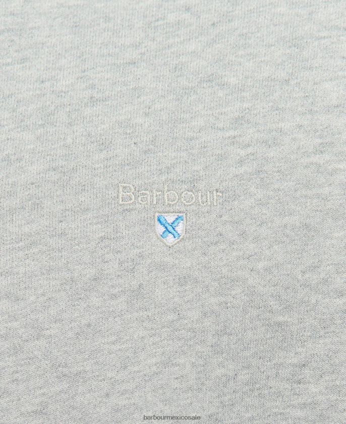 Barbour 8B6RFZ1009 ropa Armada hombres jersey rothley media cremallera