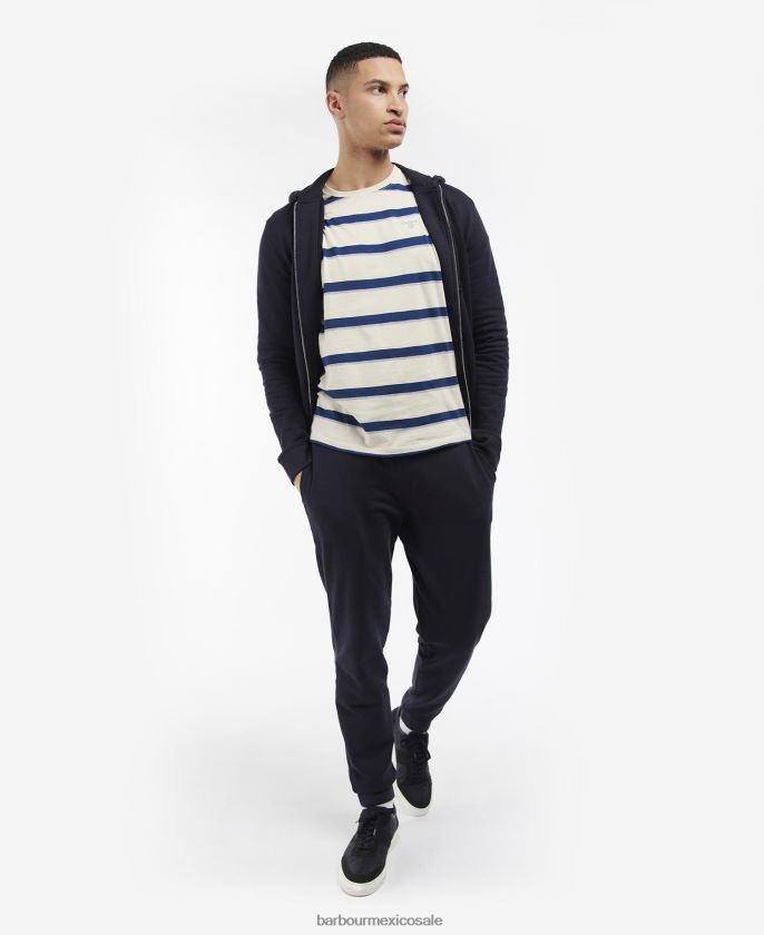 Barbour 8B6RFZ983 ropa gris marga hombres sudadera wallington con cremallera