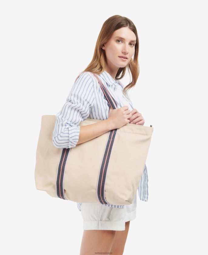 Barbour 8B6RFZ2386 accesorios crudo mujer bolsa de playa de madison