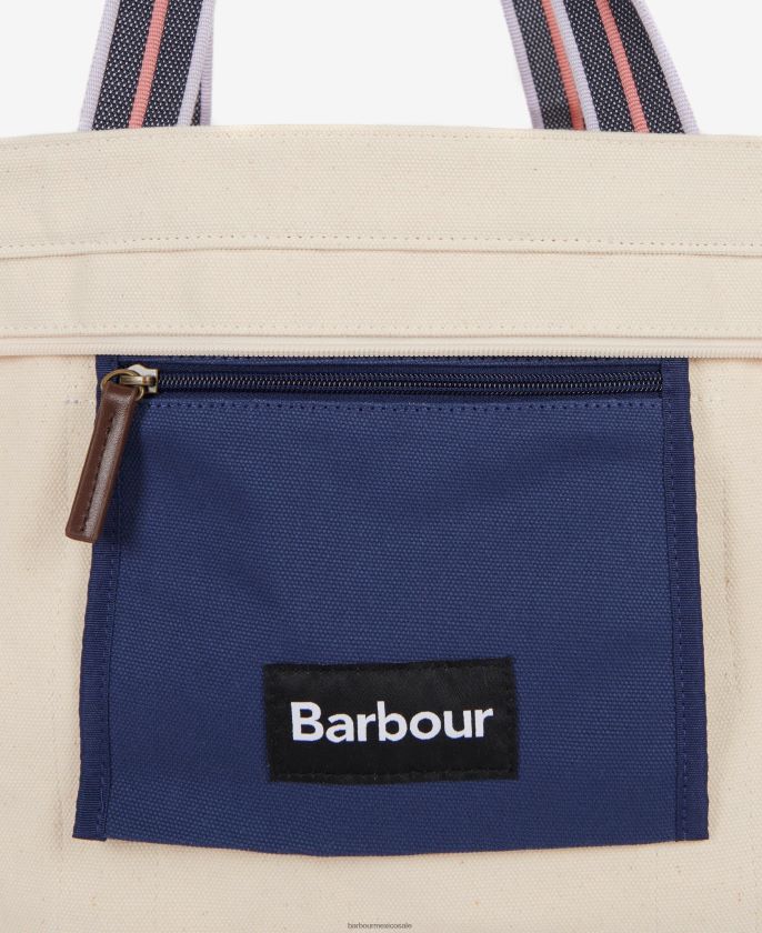 Barbour 8B6RFZ2386 accesorios crudo mujer bolsa de playa de madison