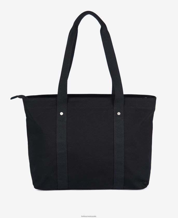 Barbour 8B6RFZ2391 accesorios negro clásico mujer bolso de mano olivia