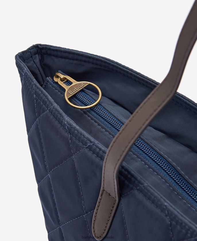 Barbour 8B6RFZ2395 accesorios tartán clásico mujer bolso shopper capitonado Witford