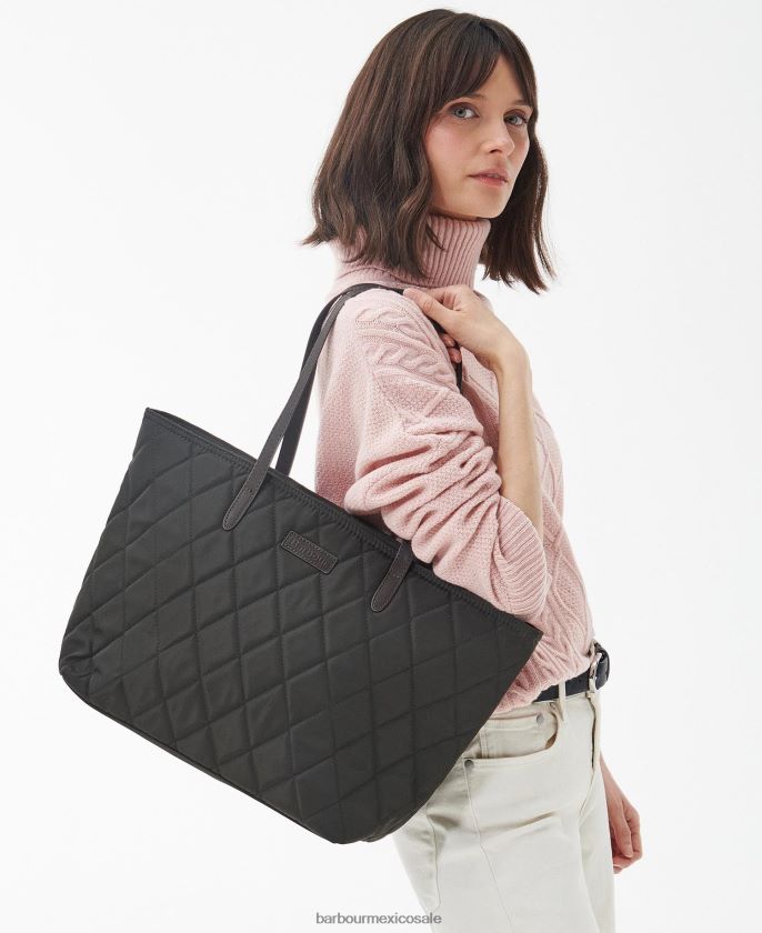 Barbour 8B6RFZ2406 accesorios Armada mujer bolso shopper capitonado Witford