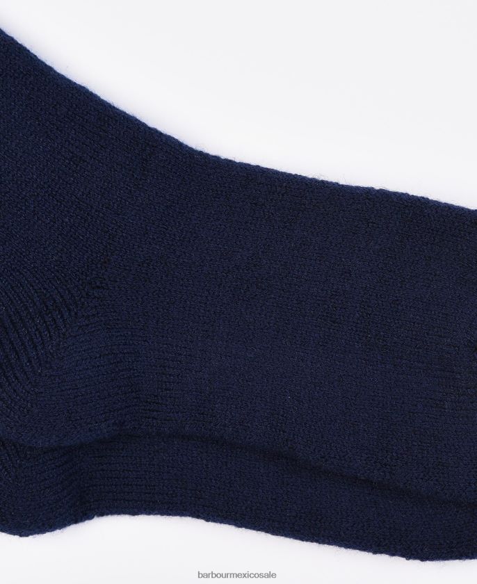 Barbour 8B6RFZ2468 accesorios Rosa Rosa mujer calcetines hasta la rodilla