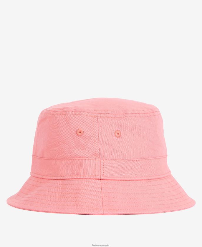 Barbour 8B6RFZ2417 accesorios ponche rosa mujer sombrero de pescador olivia