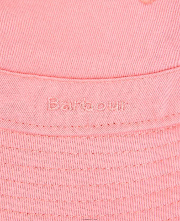 Barbour 8B6RFZ2417 accesorios ponche rosa mujer sombrero de pescador olivia