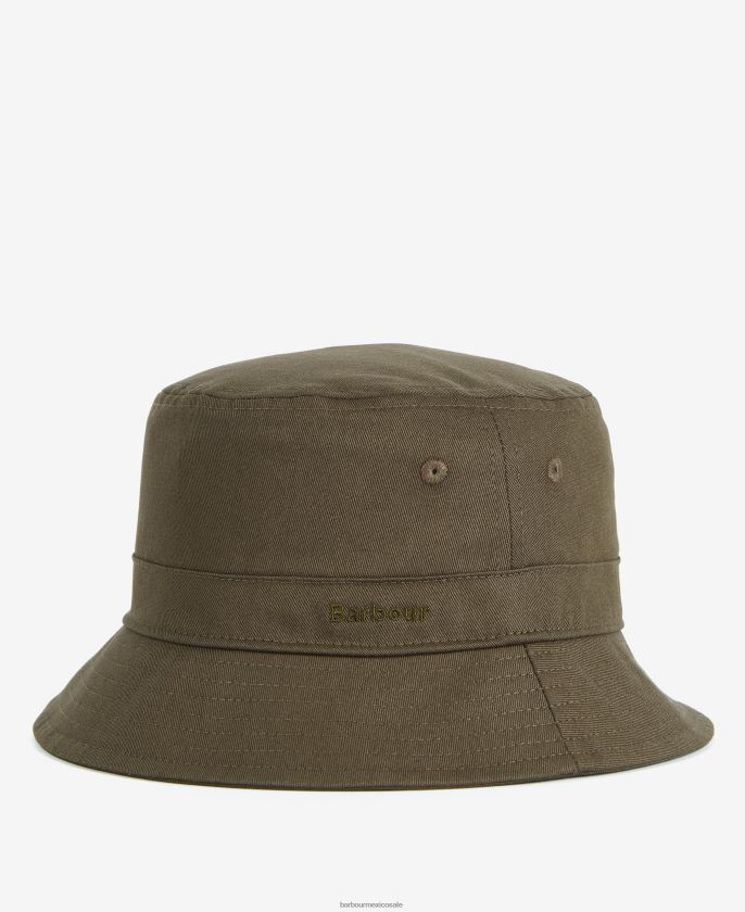 Barbour 8B6RFZ2436 accesorios ponche rosa mujer sombrero de pescador olivia