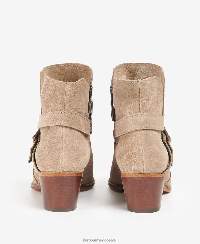 Barbour 8B6RFZ2055 calzado ante marrón mujer botas nives