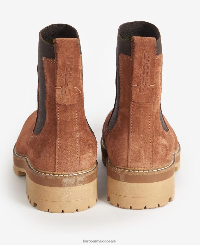 Barbour 8B6RFZ2061 calzado gris pardo mujer botas dixie