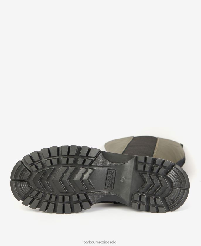 Barbour 8B6RFZ2063 calzado caqui oscuro mujer botas de podio