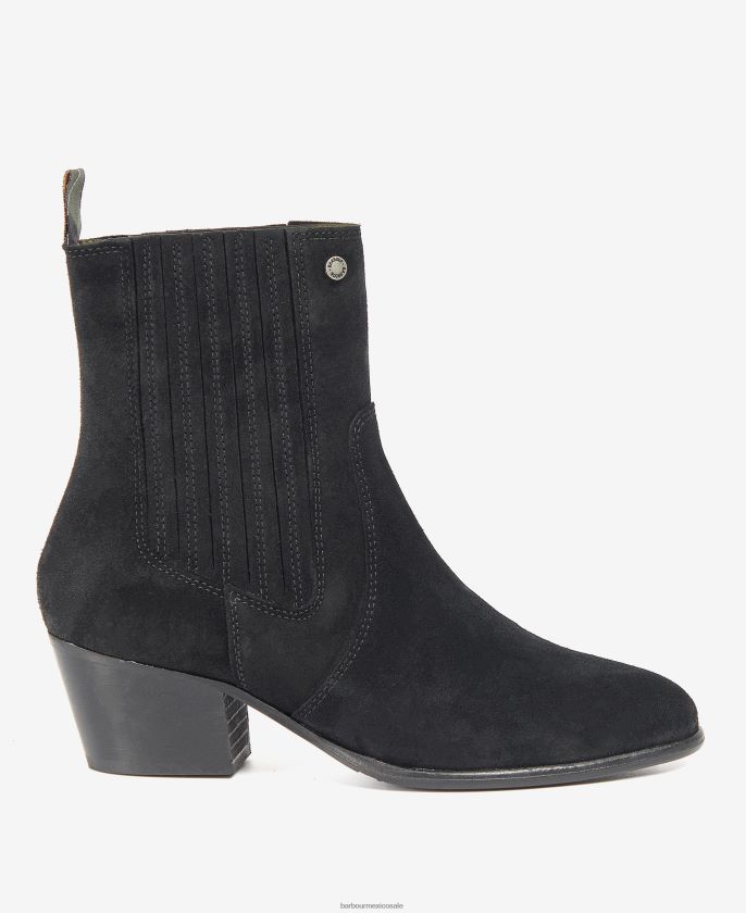 Barbour 8B6RFZ2064 calzado gris pardo mujer botas chelsea vaqueras prue