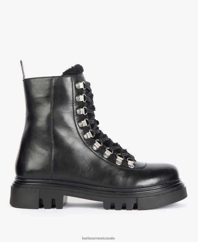 Barbour 8B6RFZ2071 calzado negro mujer botas cifradas