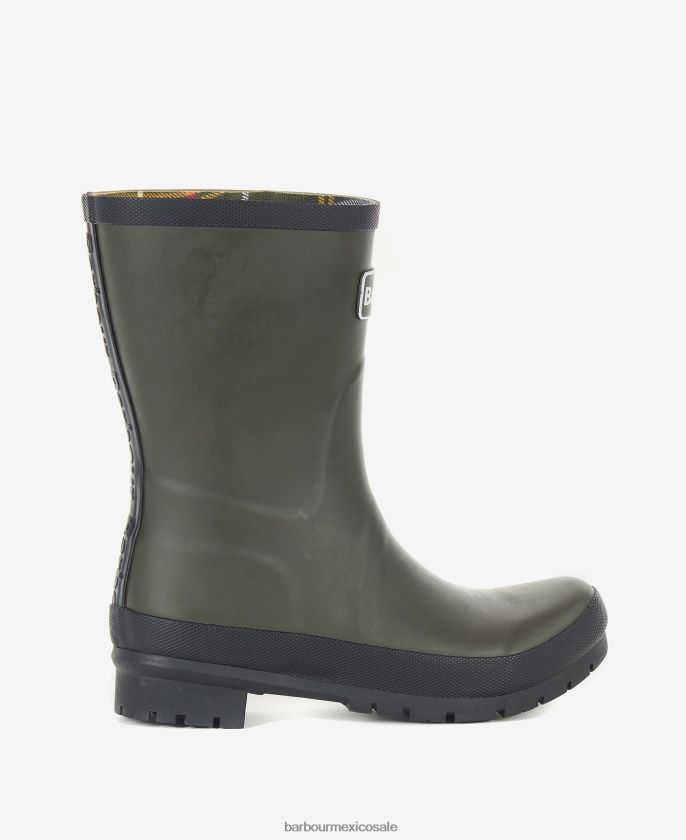 Barbour 8B6RFZ2152 calzado negro mujer botas de agua banbury
