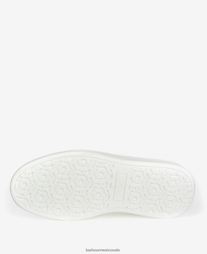 Barbour 8B6RFZ2136 calzado blanco mujer entrenadores carrie