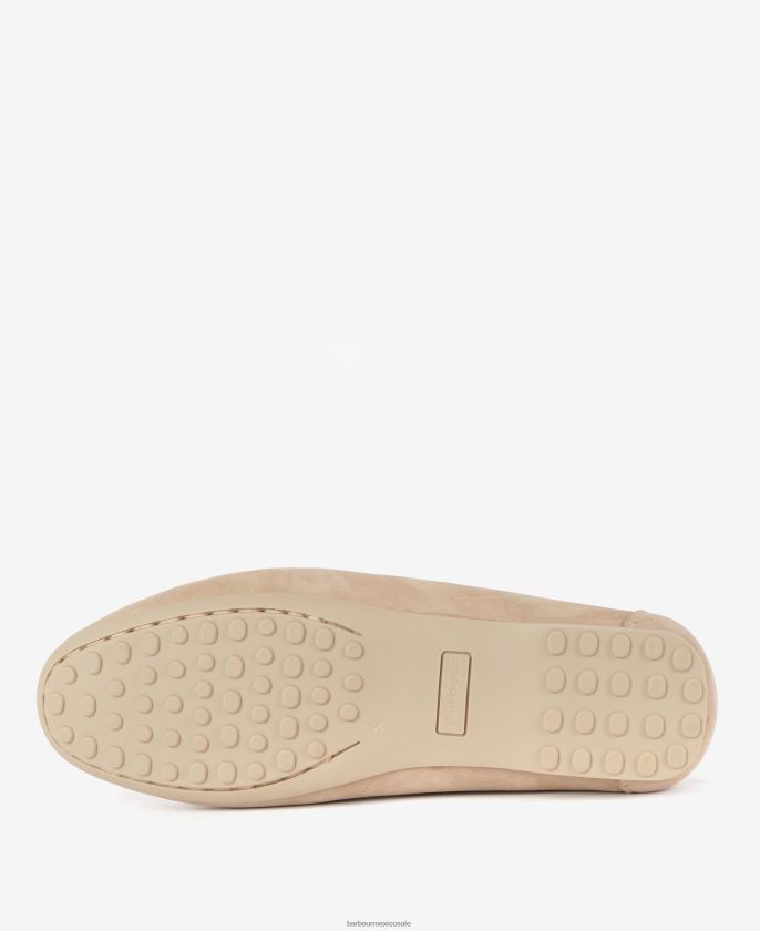 Barbour 8B6RFZ2139 calzado rojo clásico mujer zapatos de conducción astrid