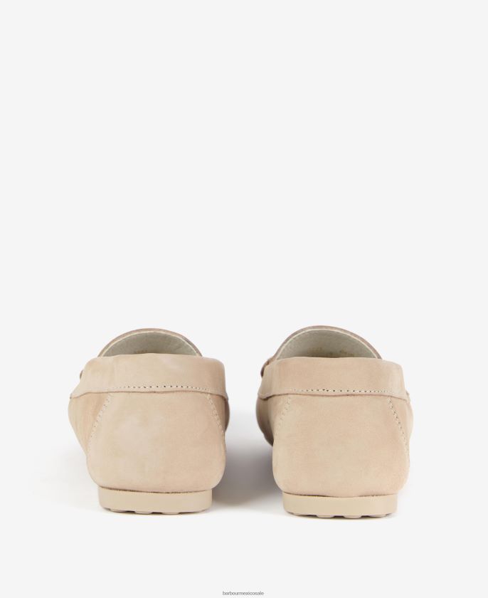 Barbour 8B6RFZ2139 calzado rojo clásico mujer zapatos de conducción astrid