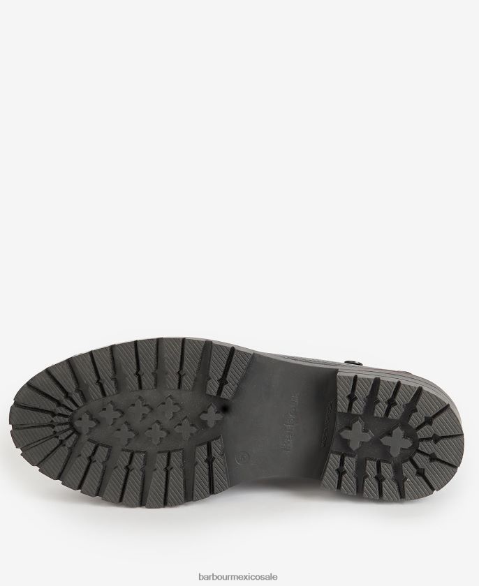 Barbour 8B6RFZ2141 calzado marron oscuro mujer mocasines velma