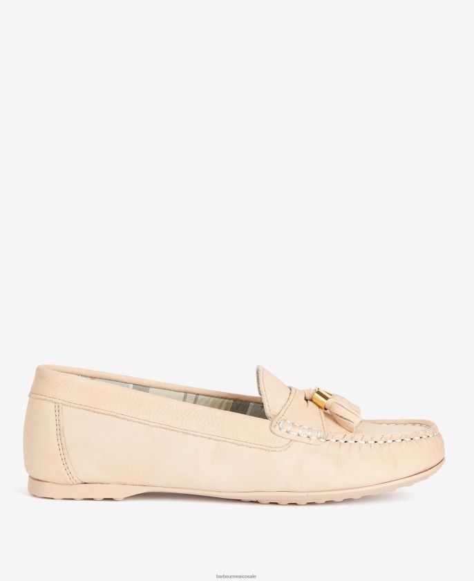Barbour 8B6RFZ2144 calzado durazno mujer mocasines myla