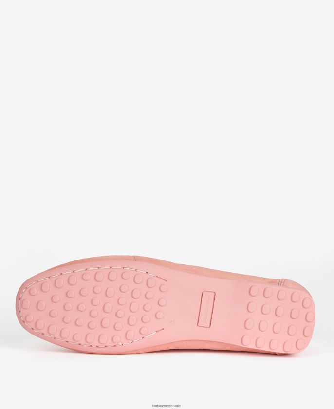 Barbour 8B6RFZ2145 calzado durazno mujer mocasines myla