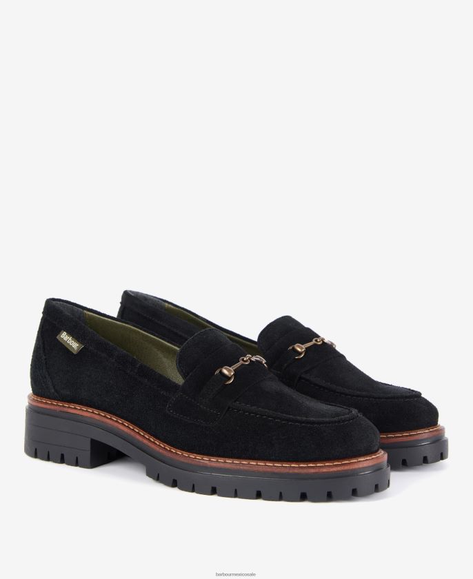 Barbour 8B6RFZ2147 calzado coñac mujer mocasines brooke horsebit