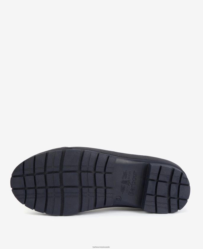 Barbour 8B6RFZ2051 calzado negro mujer zuecos quinn