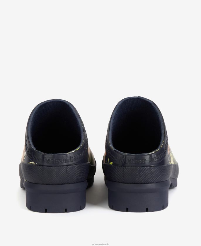 Barbour 8B6RFZ2051 calzado negro mujer zuecos quinn