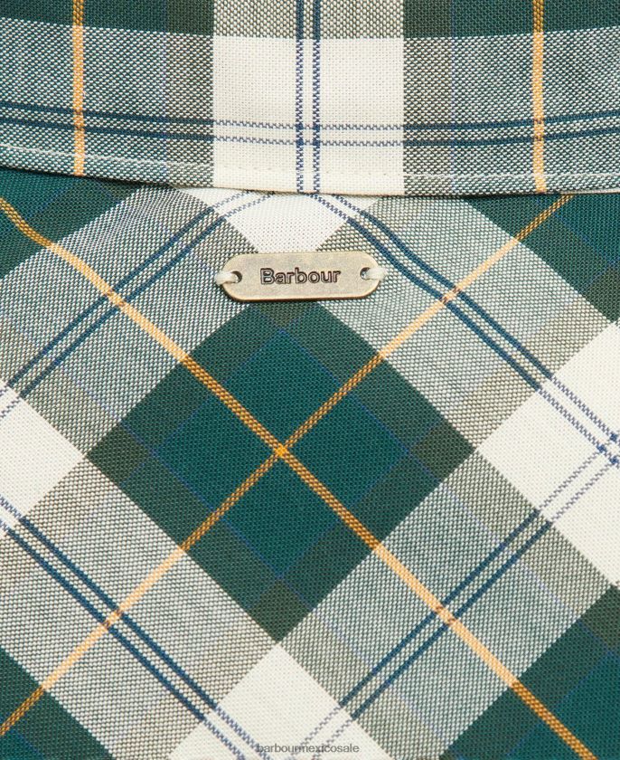 Barbour 8B6RFZ1600 ropa tartán clásico mujer camisa elishaw