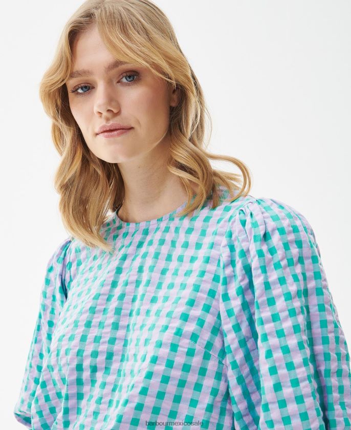 Barbour 8B6RFZ1610 ropa multi clásico mujer parte superior de geranio