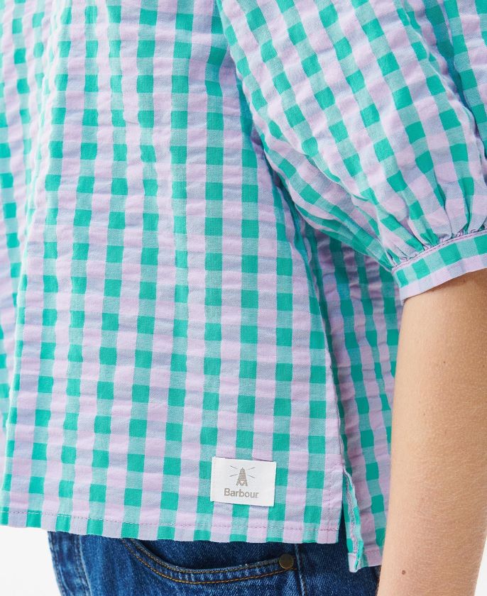 Barbour 8B6RFZ1610 ropa multi clásico mujer parte superior de geranio