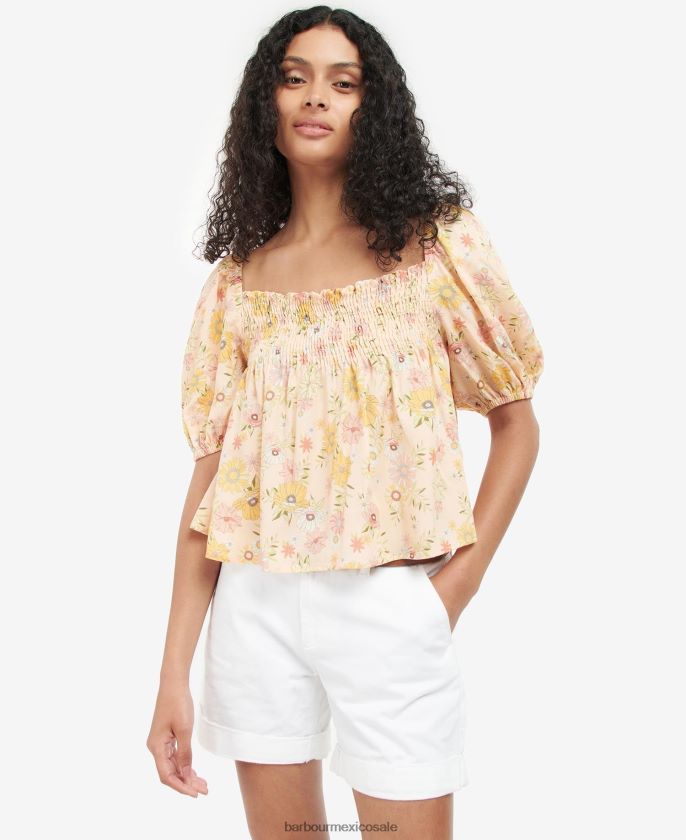 Barbour 8B6RFZ1616 ropa luz múltiple mujer parte superior coralina