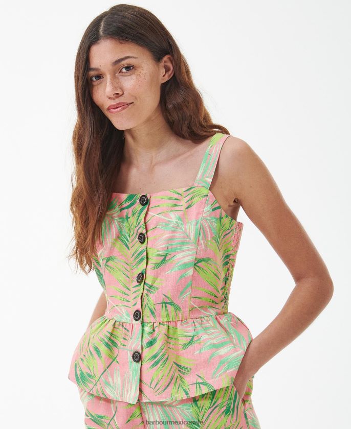 Barbour 8B6RFZ1622 ropa multi clásico mujer parte superior de aralia