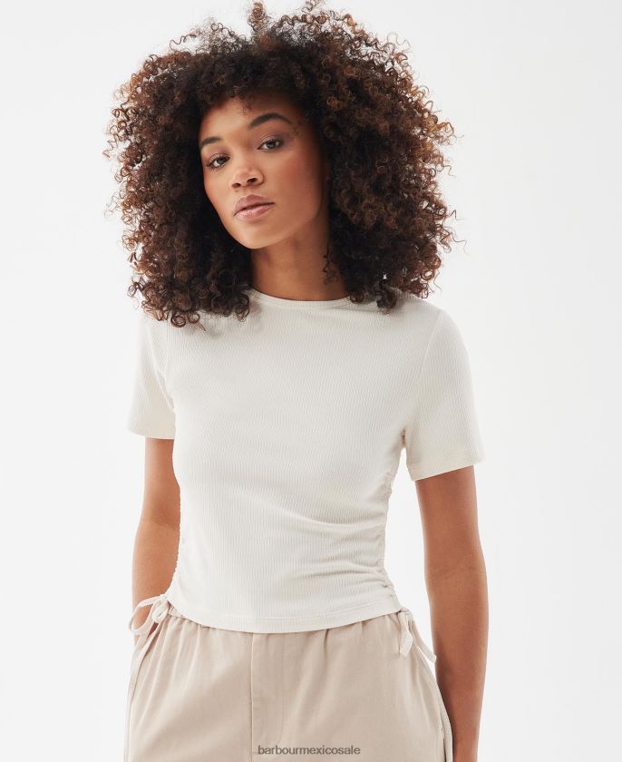 Barbour 8B6RFZ1693 ropa Guijarro mujer camiseta lorimer