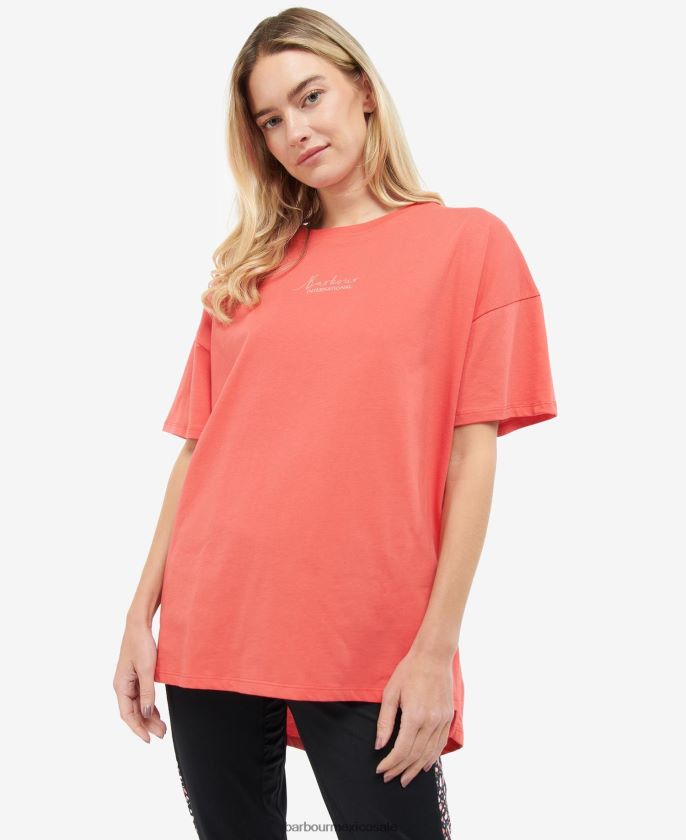 Barbour 8B6RFZ1700 ropa pimentón mujer parte superior del laberinto