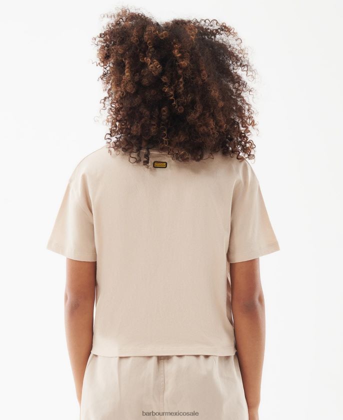 Barbour 8B6RFZ1712 ropa verano negro mujer camiseta de almas