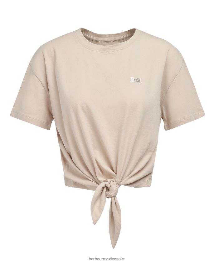 Barbour 8B6RFZ1712 ropa verano negro mujer camiseta de almas